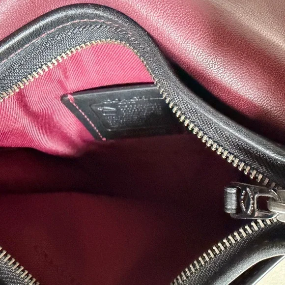 Coach Black, Brown, and Burgundy Crossbody Bags - Picture 13 of 15